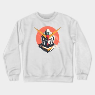 Winged Warriors: Gundam Wing, Mecha Epic, and Anime-Manga Legacy Unleashed Crewneck Sweatshirt